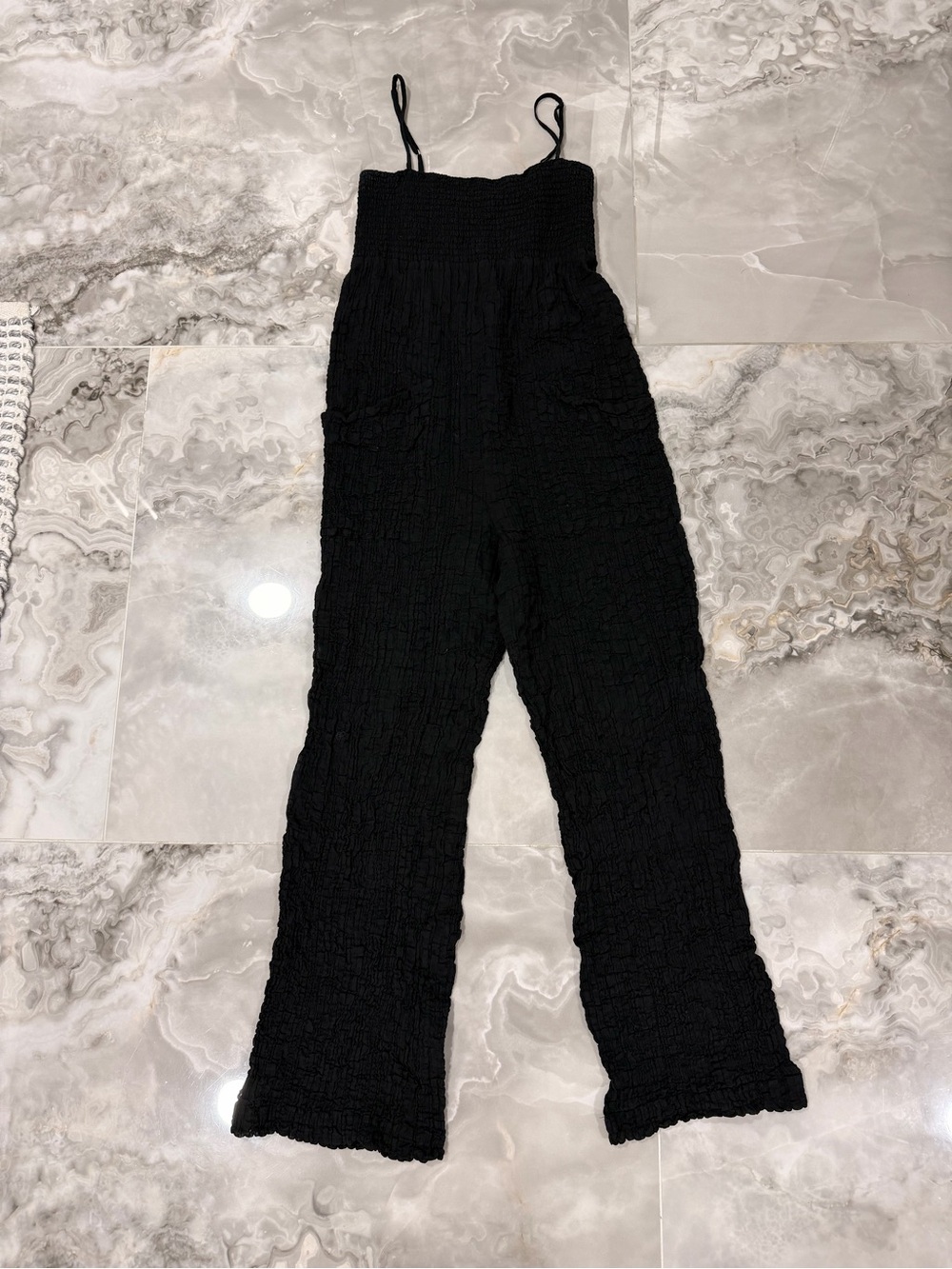 Three Graces London Waffle Jumpsuit